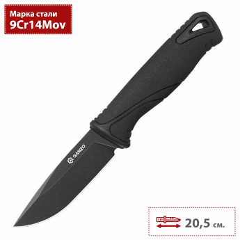 Нож GANZO G807BW-BK черный