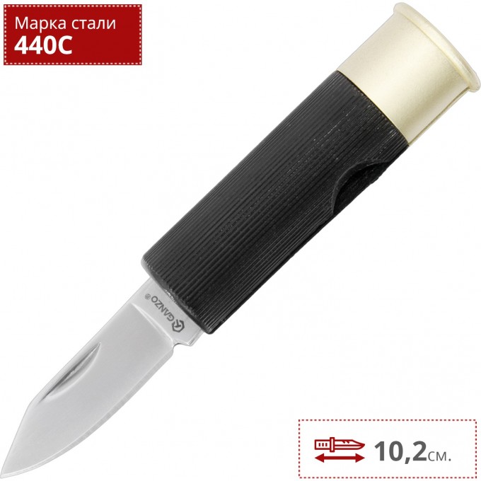 Нож GANZO G624M-BK